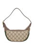 Mini Ophidia Hobo, &pound;620, Handbags, Beige, Canvas, Back view